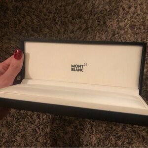 Montblanc Black and White Pen Case